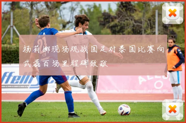 杨莉娜现场观战国足对泰国比赛向武磊百场里程碑致敬
